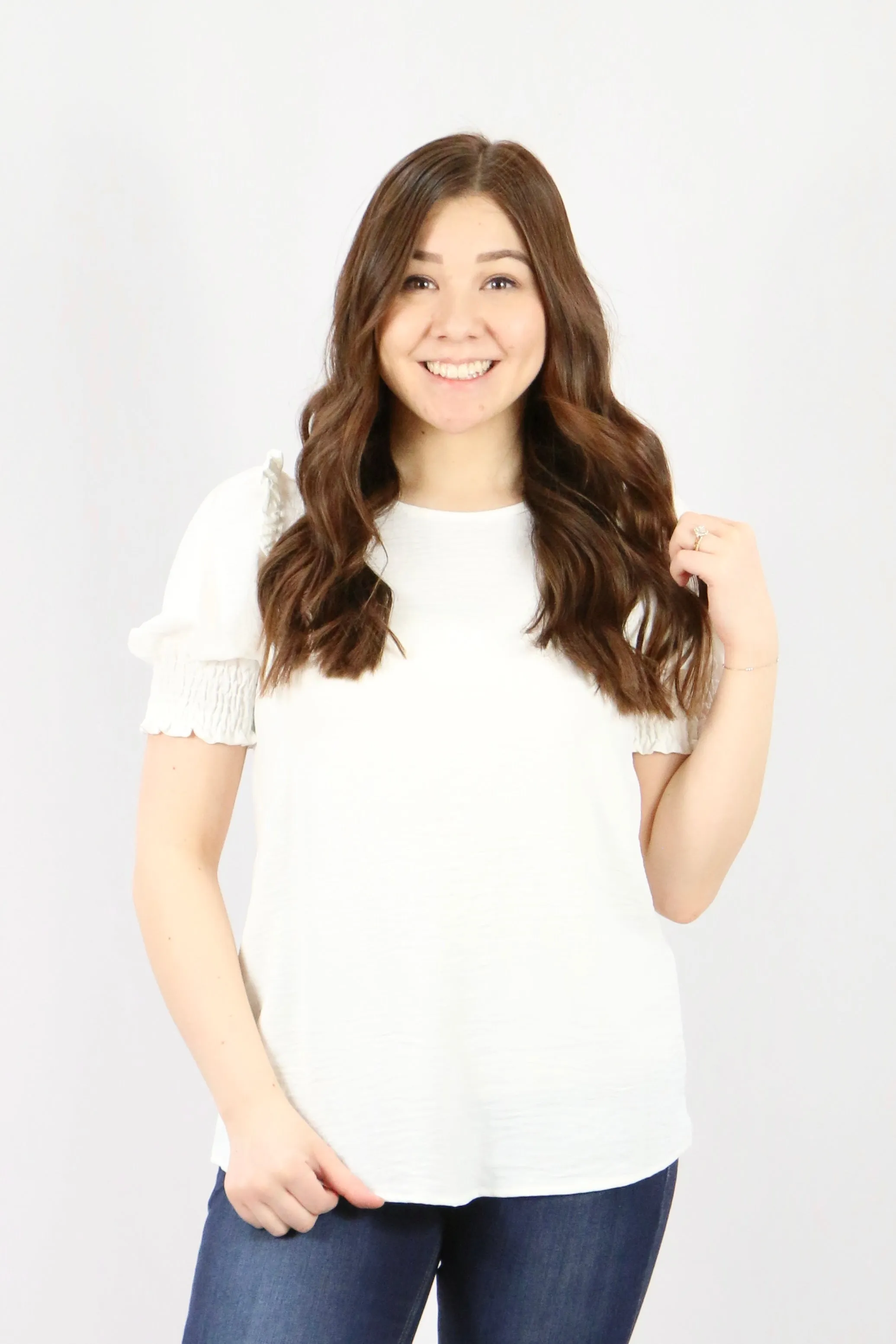 *RESTOCK* Rigby Top - Ivory