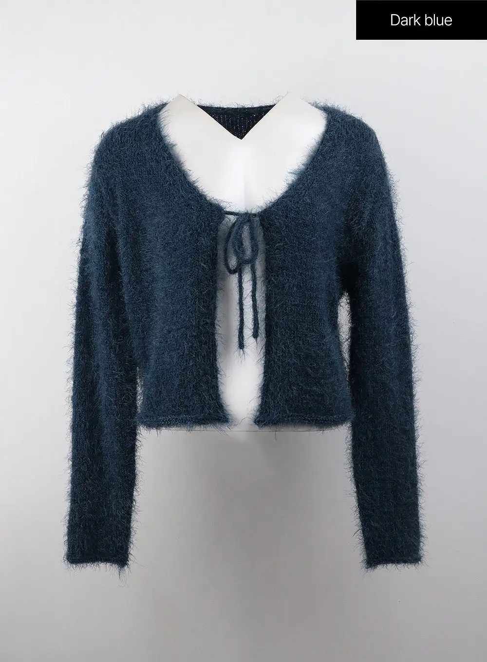 Ribbon Crop Knit Sweater CJ408