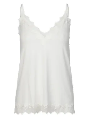 Rosemunde Strap Top Ivory