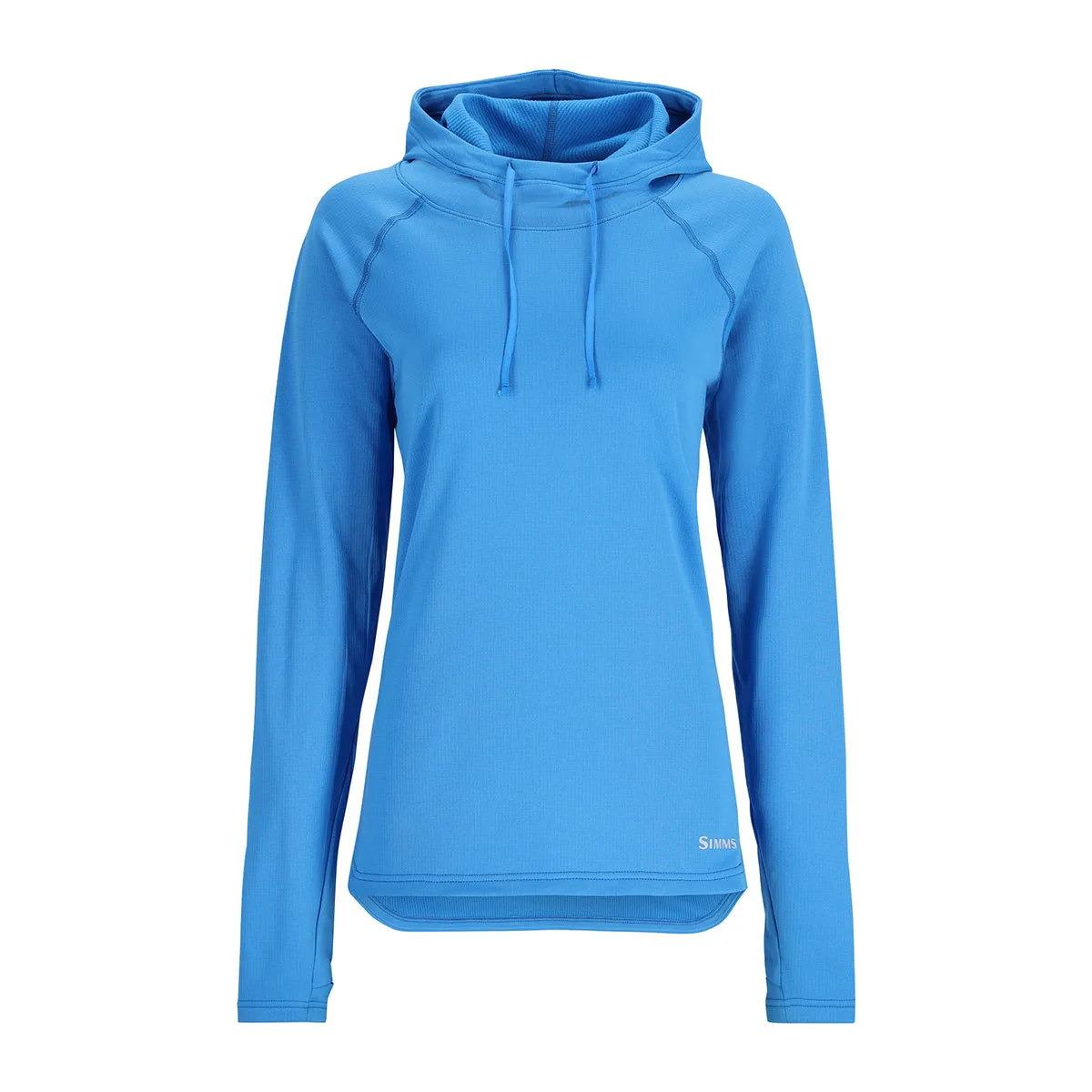 Simms Womens Heavyweight Baselayer Hoody Kingfisher