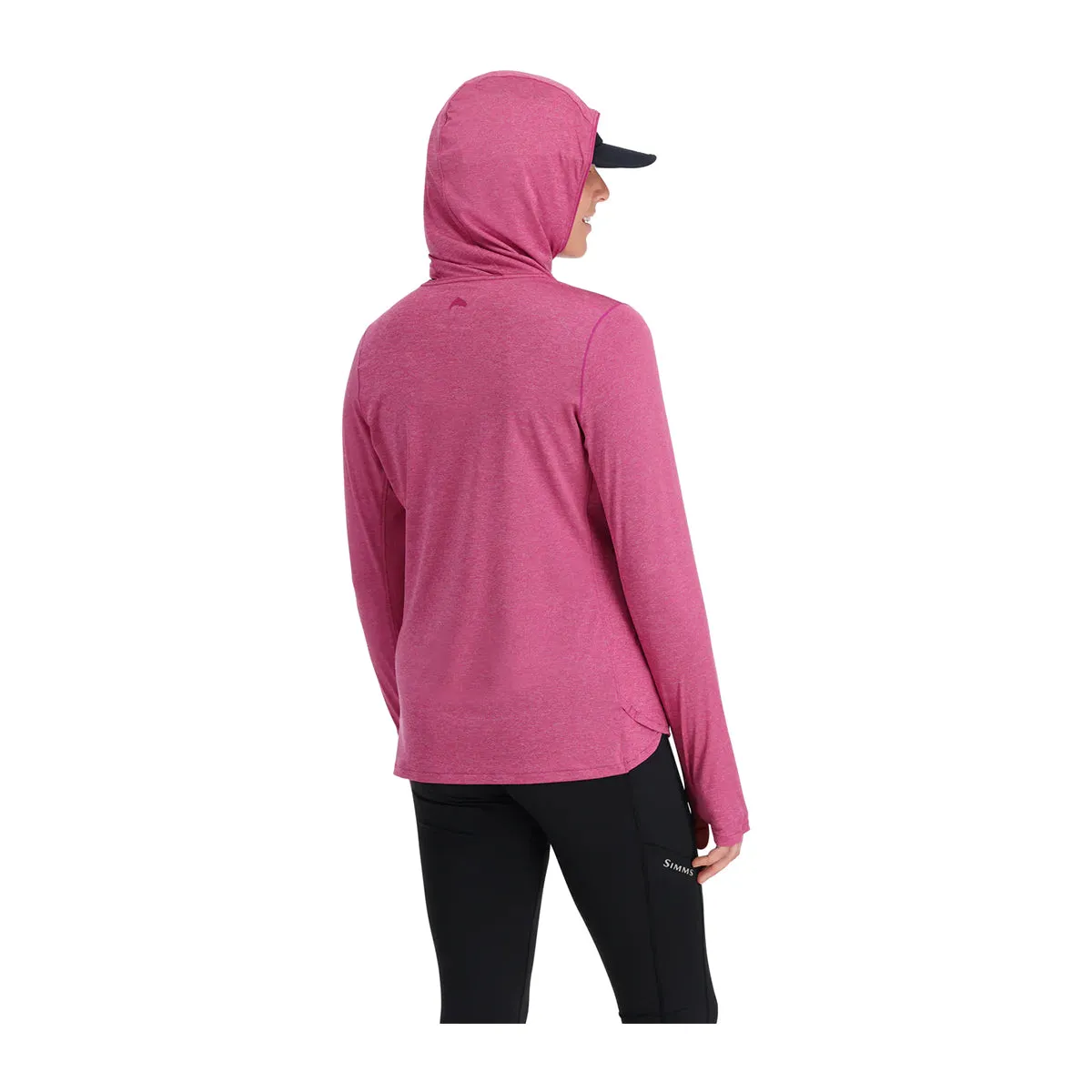 Simms Womens SolarFlex Hoody Fuchsia Heather