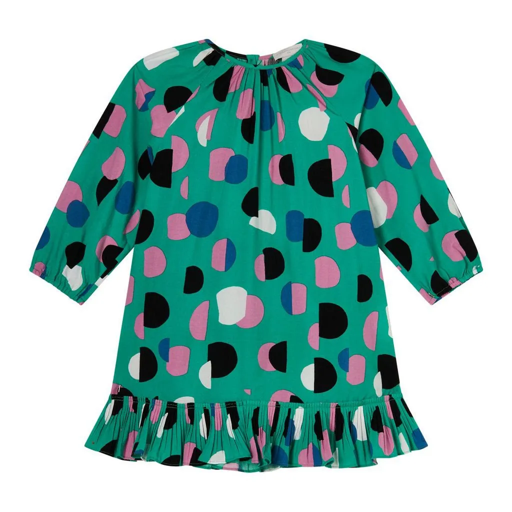 Stella McCartney LS Abstract Spots Dress