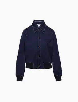 Tech Nylon Bomber Shirt