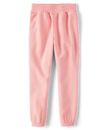 The Children's Place Girls Fleece Jogger Pants