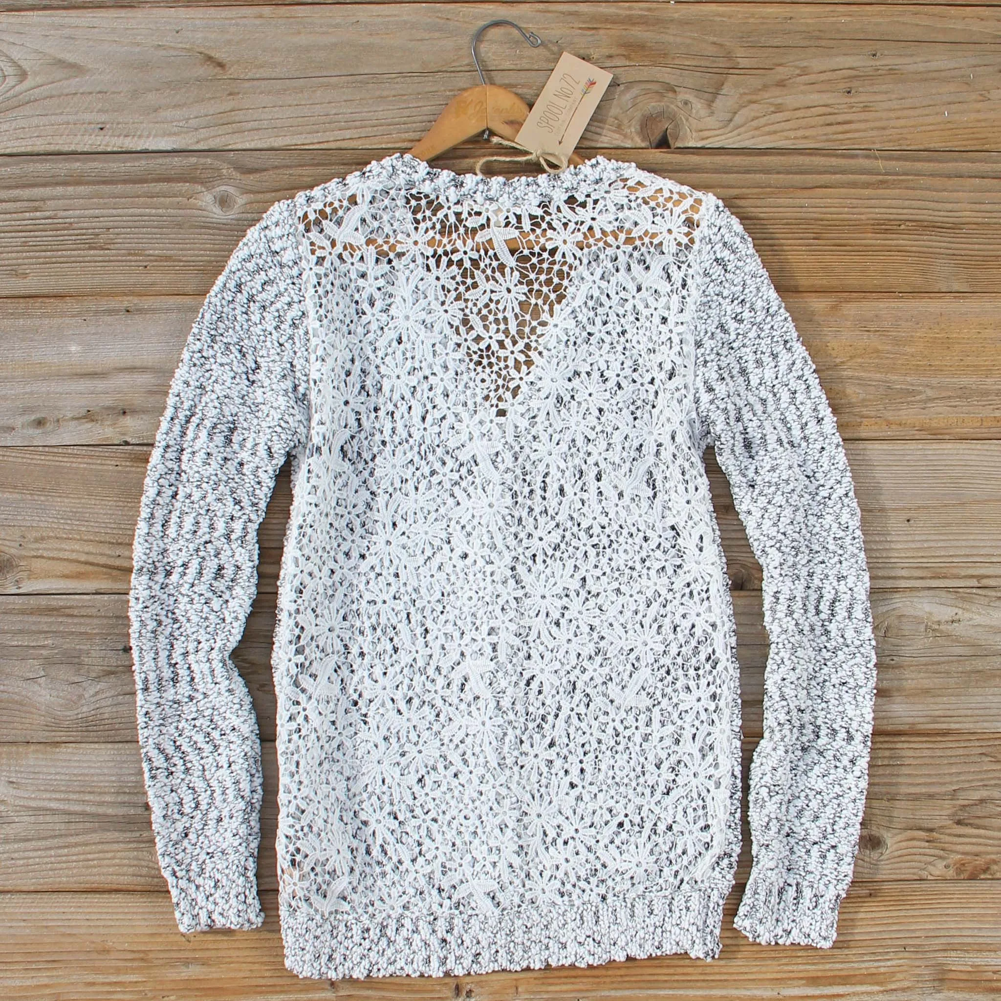 The Lace Leaf Sweater