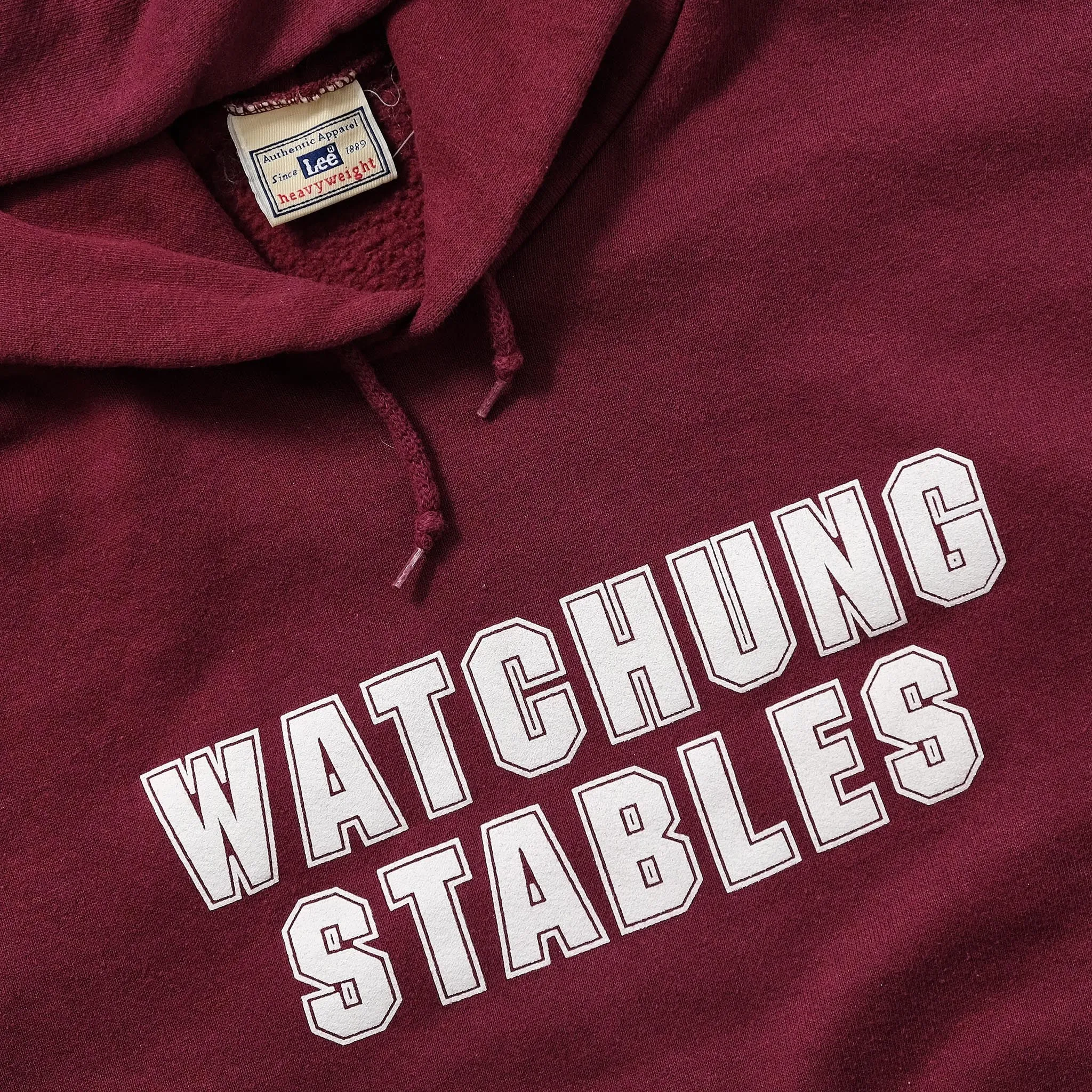 Vintage Lee Watchung Stables Hoody Medium